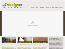 Tablet Screenshot of designerstaircases.com.au